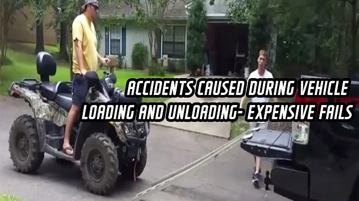 Accidents caused during vehicle loading and unloading  expensive fails