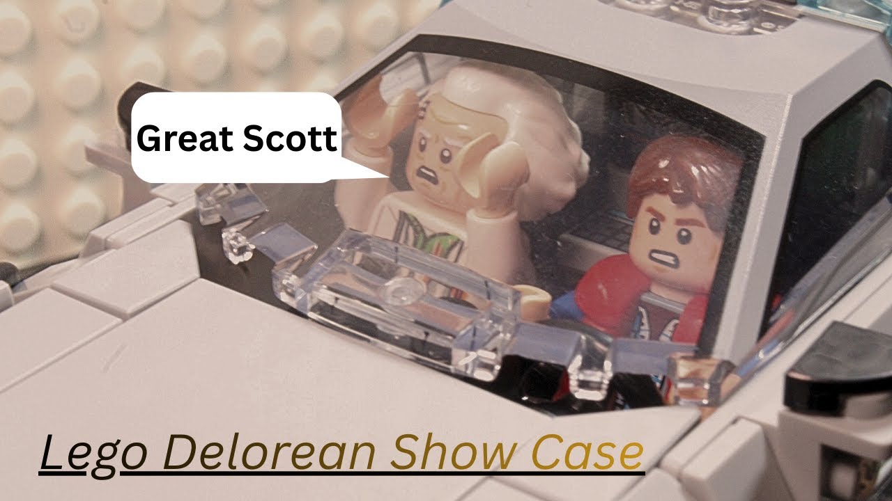 Lego Delorean set showcase 2026 version