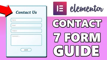 How to Create Contact 7 Form with Elementor on Wordpress Website (Step by Step)