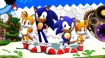 Sonic Generations with Altered Textures