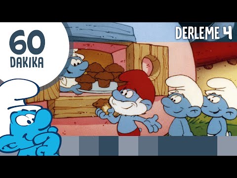 60 dakika uzunluğunda Şirinler • Derleme 4 • Şirinler