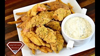 EASY FRIED FISH AND SHRIMP WITH HOMEMADE TARTAR SAUCE |Cooking With Carolyn