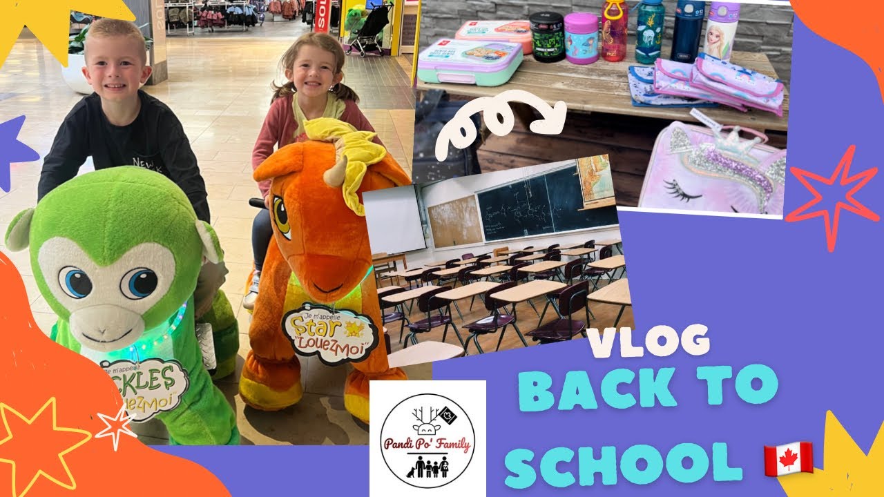 Vlog #16 : BACK to school au Québec