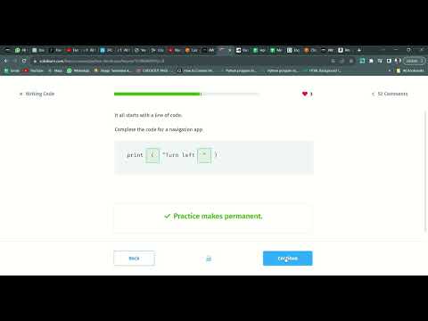 1 Writing code | Python Developer | Sololearn