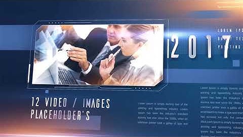 Digital Technology Timeline Slideshow | After Effects Project Files - Videohive template
