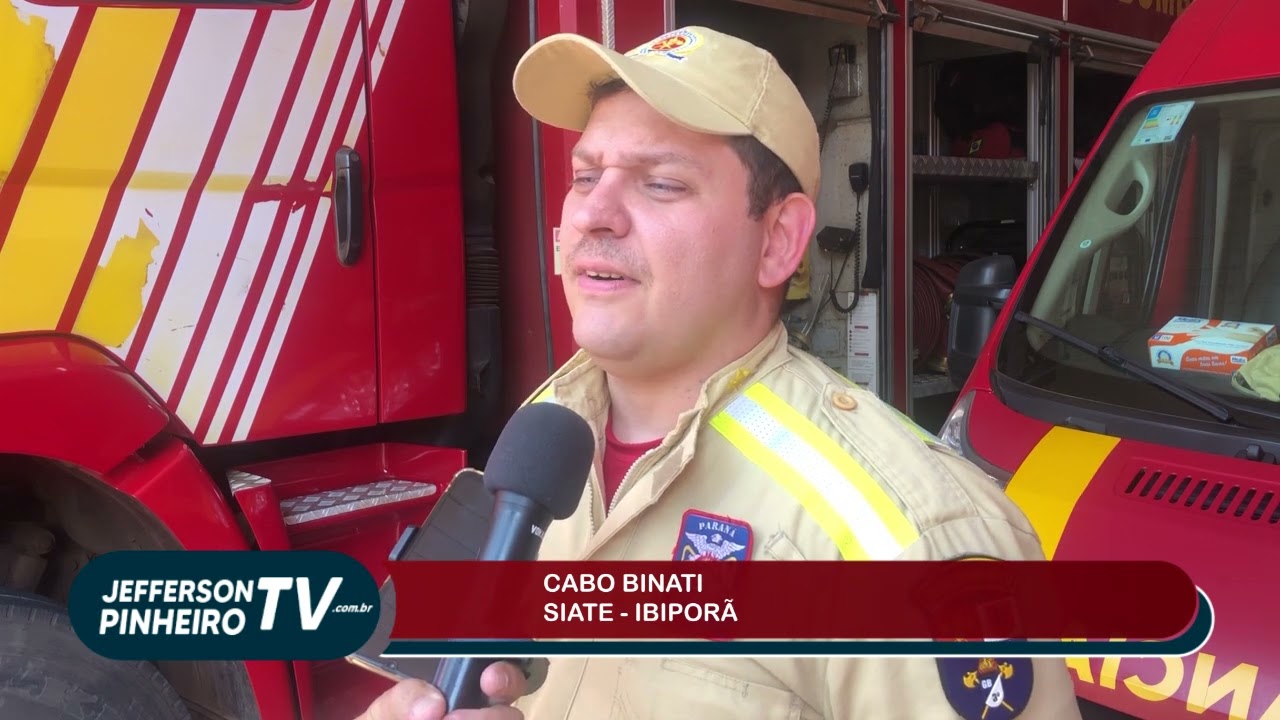 CICLISTA FERIDO APÓS QUEDA NA AVENIDA DOS ESTUDANTES EM IBIPORÃ