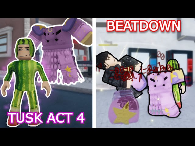 YBA] TUSK ACT4 New Beatdown Sound Effect 