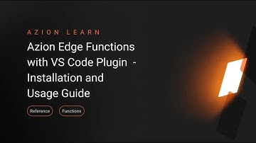 Azion Edge Functions with Azion DevTools Plugin