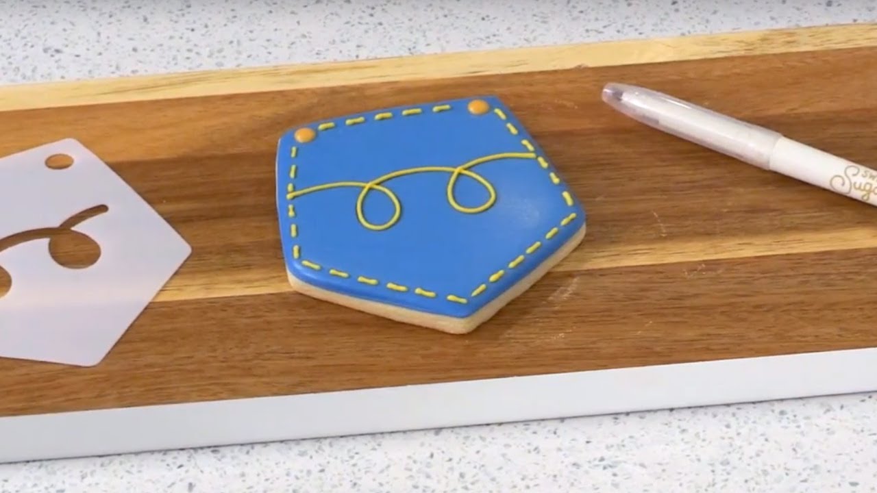 How to Decorate Cookies: DIY Pocket Cookie - YouTube