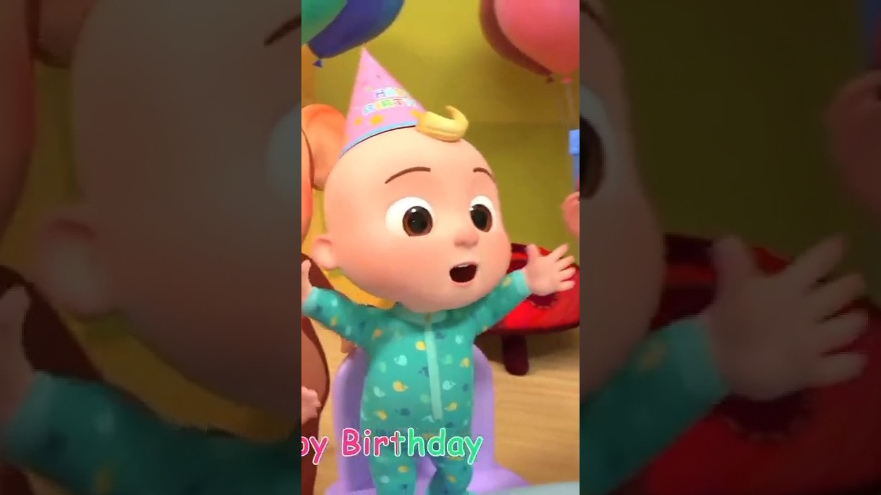 HAPPY BIRTHDAY TO YOU HAPPY BIRTHDAY SONG COCOMELON NURSERY RHYMES FOR KIDS shorts  youtubeshorts