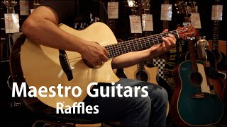 Maestro Guitars Raffles SR CSB A (Adirondack Spruce & Santos