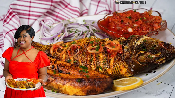 How To Make Nigerian Bole: Roasted Plantain With Pepper Sauce And Grilled Fish