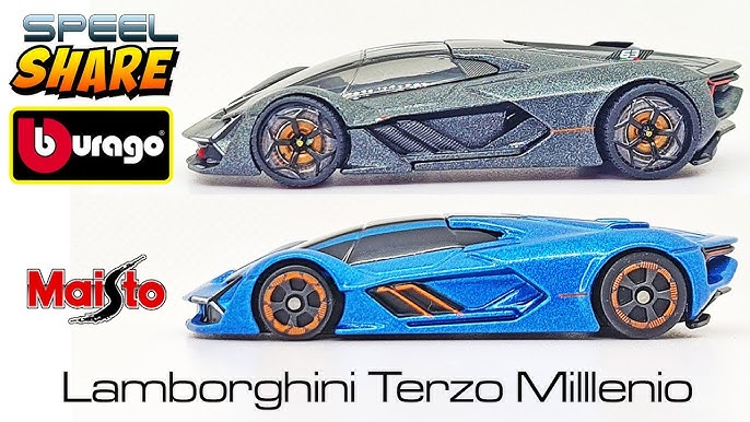 Bburago x TimeMicro 1:64 Lamborghini Terzo Millennio (Dark Gray)