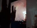 Happy New Year 2022 Watching Disney Magic Kingdom Countdown