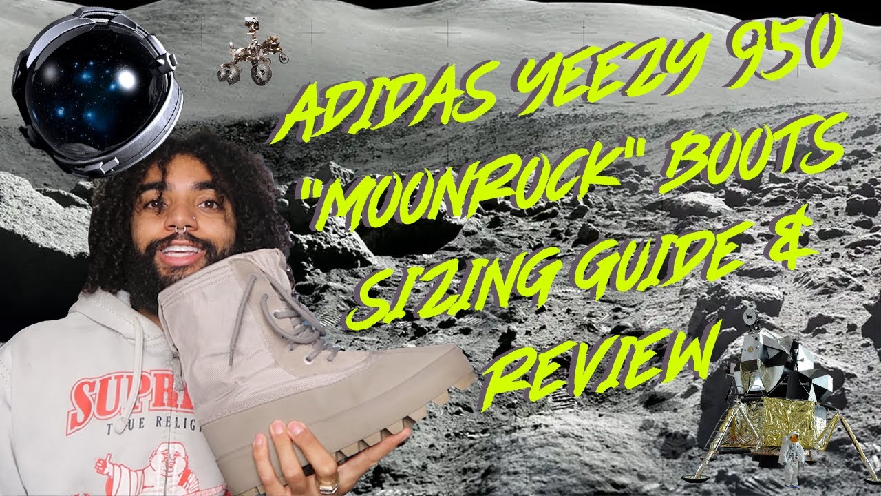 2023 ADIDAS YEEZY 950 BOOTS SIZING GUIDE & 2015 "MOONROCK" REVIEW - YouTube