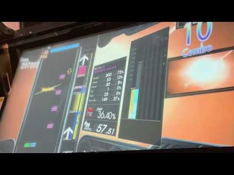 3本指ダウン勢のギター紫グラへの道🐸　Through the Fire and Flames ベース　EXTREME ギタドラ　GITADORA プレイ動画