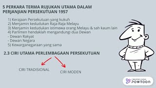 Sejarah Tingkatan 5 Kssm 2021 - Bab 2 Perlembagaan Persekutuan Nota Ringkas Dan Padat