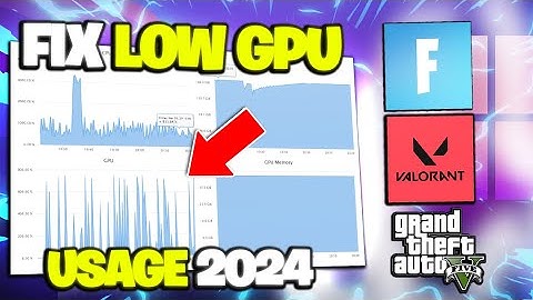 How to FIX LOW GPU USAGE While GAMING in 2024! (LOW FPS FIXED)