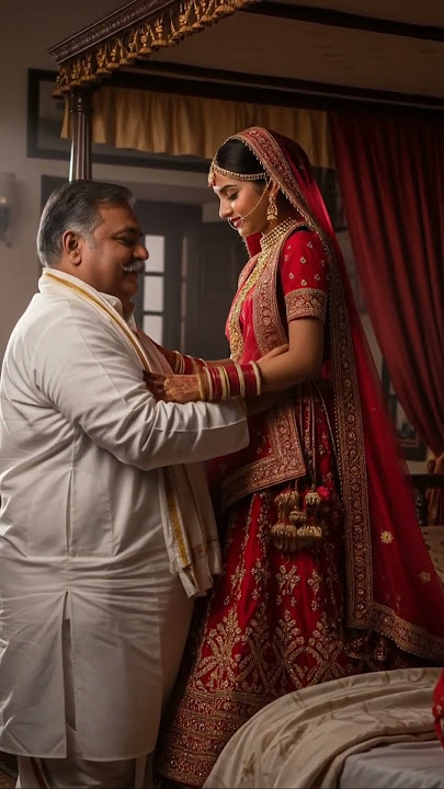 60 year old man married to a 19 year old girl 😱 #villagelife #village #marriage #india #desi #shorts