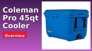 REVIEW (2026): Coleman Pro 45qt Cooler. ESSENTIAL details.