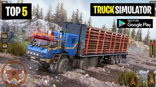 Top 5 REALISTIC Truck Simulator Games For Android | Realistic Truck Games For Android 2022 screenshot 2