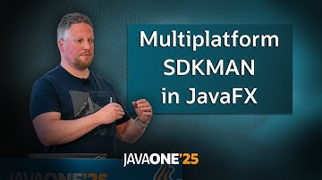 Building a Multiplatform SDKMAN in JavaFX