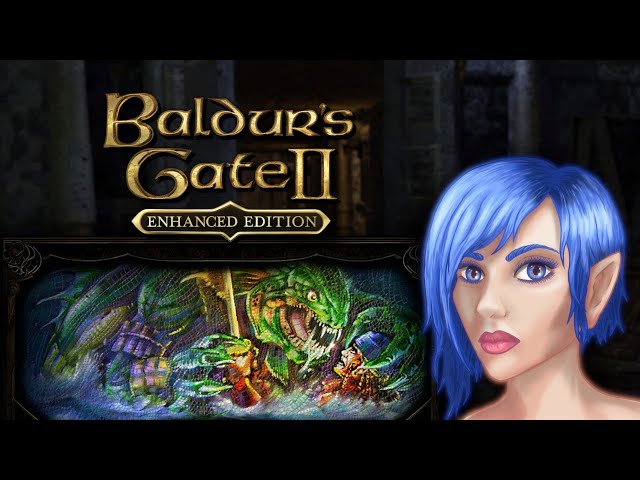 Baldur's Gate II: Shadows of Amn  (PC) [2000] Gameplay