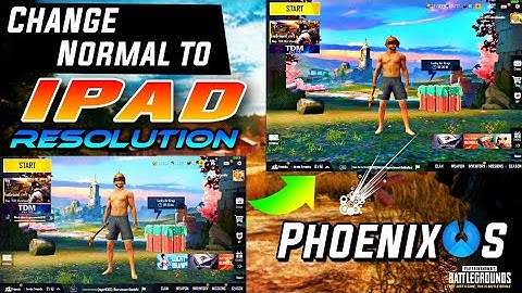 How to get ipad view in pubg mobile Phoenix os | Phoenix os ipad resolution | 2020 best #1 Guide