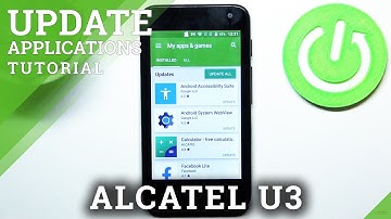 How to Update Apps on ALCATEL U3 – Allow Google Play Store to Auto Update Apps