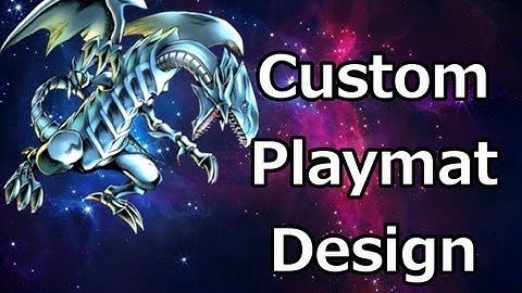 Custom TCG Playmat Graphic Design