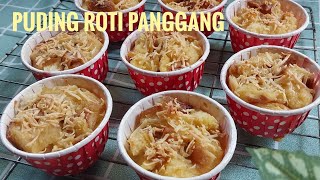 Olahan roti tawar ekonomis, enak, mudah || Puding roti tawar