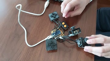 Game controller made with Arduino that has dual analog joysticks - MARCH 2020