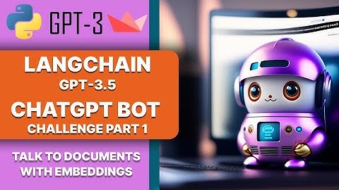 Langchain ChatGPT your documents challenge with Gpt 3 and OpenAI embeddings and Streamlit UI