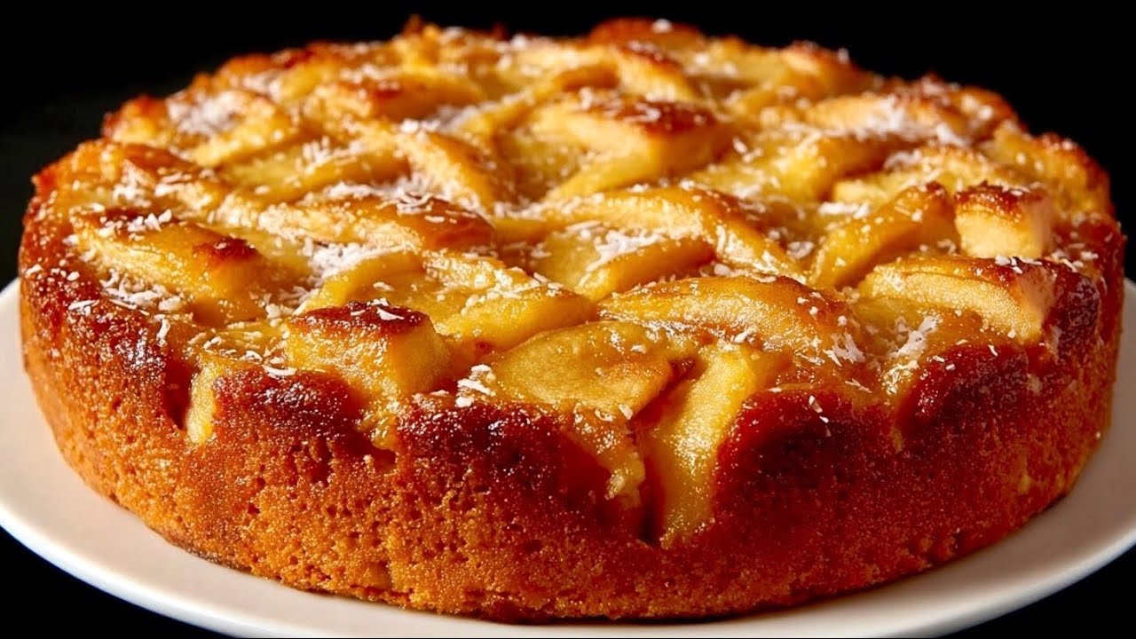 Яблочный пирог🍎🍎, который тает во рту! Все ищут этот рецепт! Простой и вкусный!