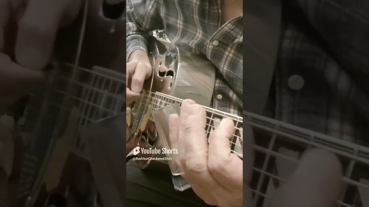 Lonesome crying resonator Blues riff. 