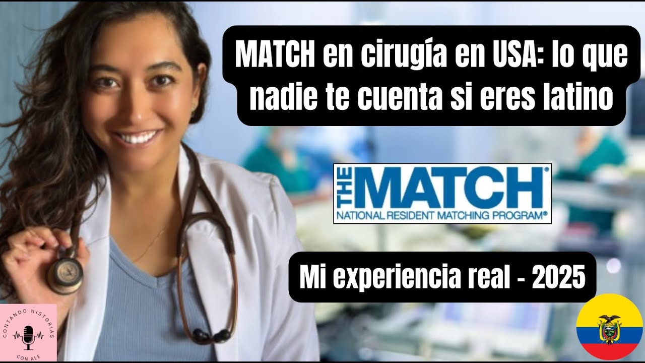 Residencia en Cirugía en USA siendo de Ecuador: la dura realidad que nadie te cuenta
