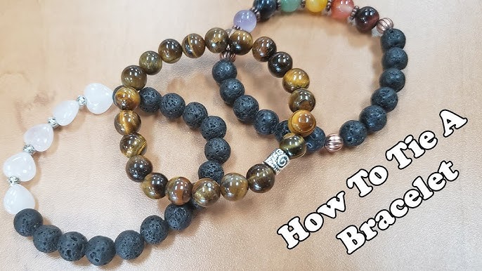 How to Make a Beaded Stretch Bracelet