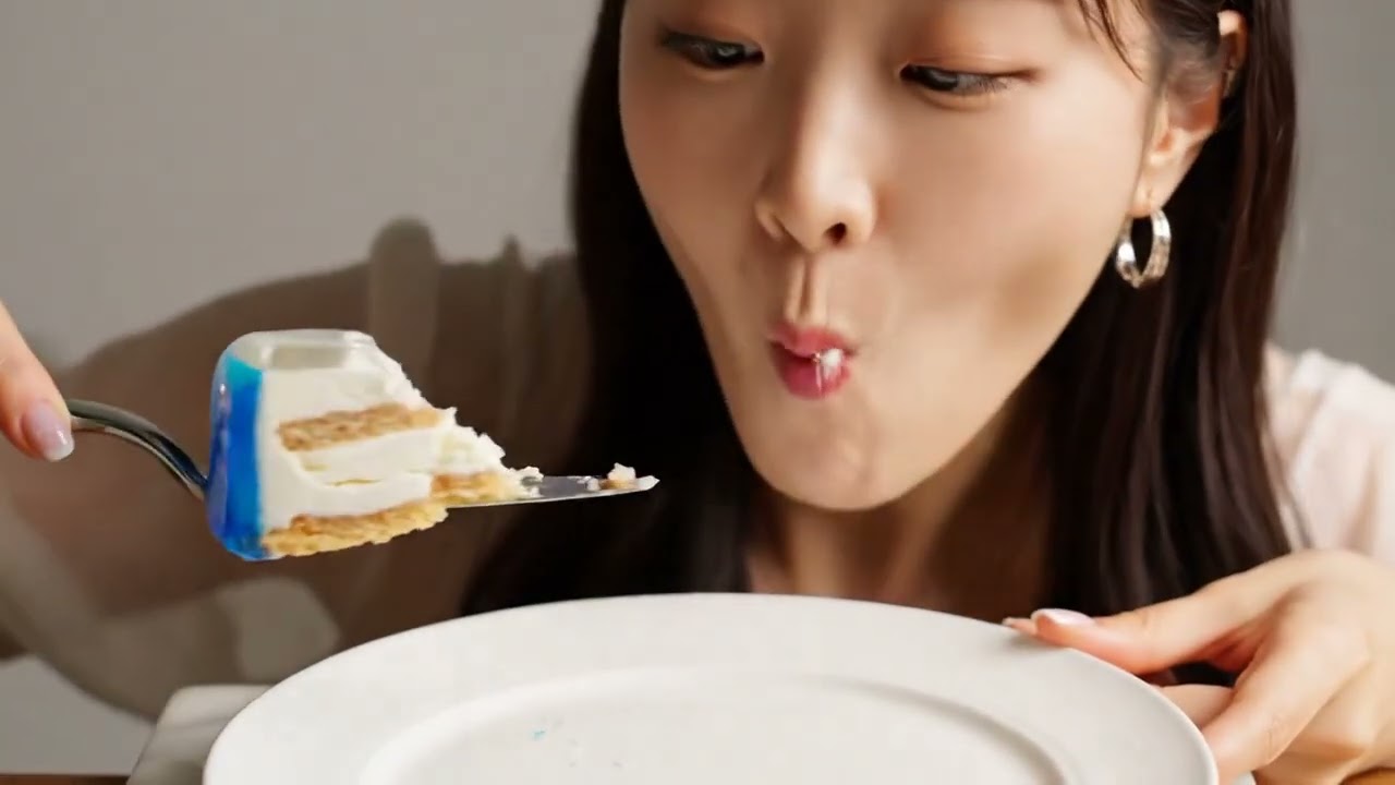 The Most Satisfying Cream Cake Cutting Ever