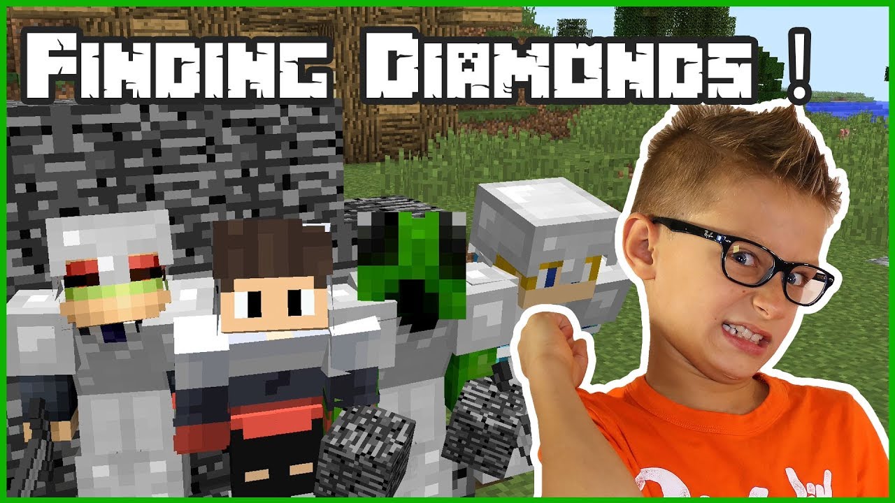 FINDING DIAMONDS NEAR BEDROCK YouTube