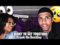 "I Want to get TOGETHER" Prank on my BABY MOM (extreme 😳)