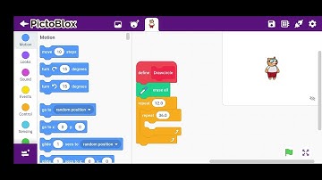 coding for circle pattern in pictoblox