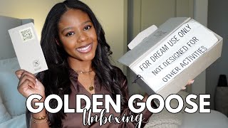 GOLDEN GOOSE SNEAKER UNBOXING + FIRST TIME BUYER TIPS + SIZING!