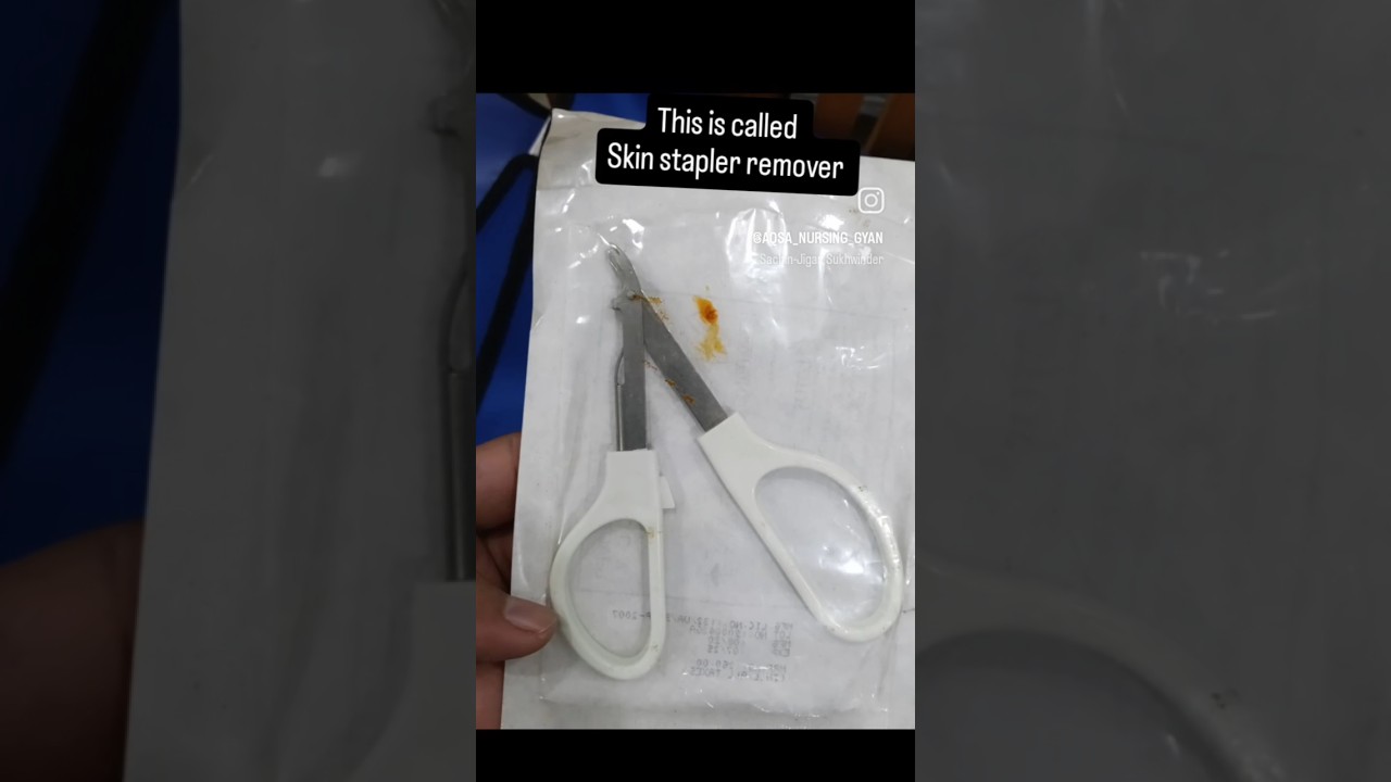 staple stitch Removar 
