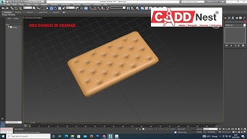 BED DESIGN in 3DS MAX (KANNADA) -CADD Nest
