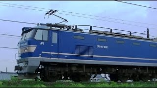 EF510-502牽引　高速貨物3097ﾚ　広島→新潟