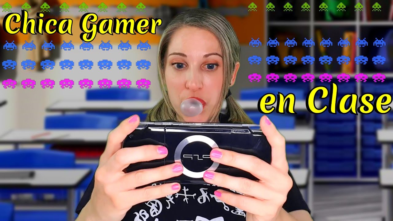 🎮 ASMR La CHICA GAMER ATRÁS DE LA CLASE | Roleplay relajante | SusurrosdelSurr | Español