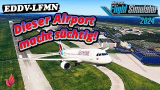 SU 5 ist fertig! MSFS 2024 Fenix A320 Eurowings Hannover nach Nizza