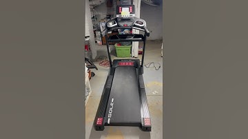 Assembly of a Sole F63 treadmill.