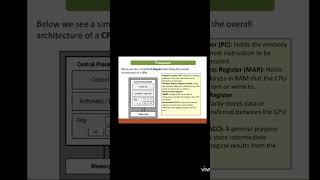 CPU - All you need for GCSE #computerscience #ocr #gcse