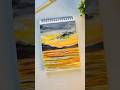 Yellow skies are underrated 💛🦋#shorts#drawing#art